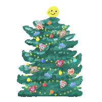Christmas Tree Sticker
