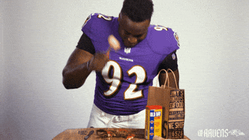 Football Smash GIF by Baltimore Ravens