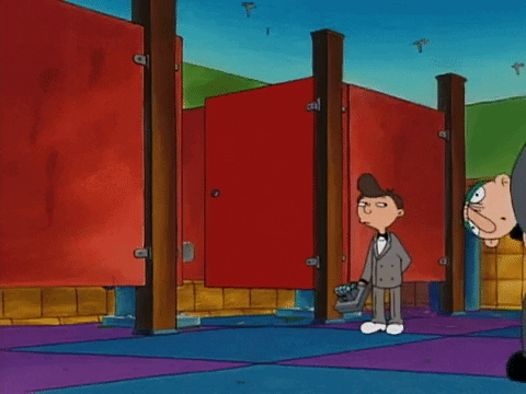 hey arnold nicksplat GIF