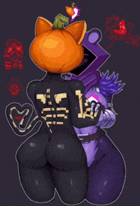 Halloween Raven GIF