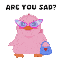 Dont Be Sad How Are You Sticker by MeetDuckey