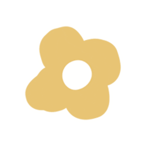 Flower Sticker by True To Skin