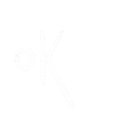 K Ok Sticker by Ozzy Bear Originals