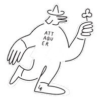 Gus Gus Sticker by Attaquer