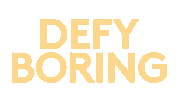 Defyboring Sticker by Logitech