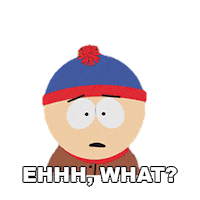 Stan Marsh What Sticker by South Park