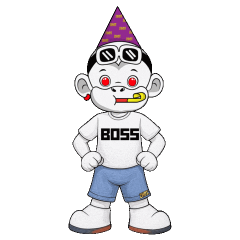 Like A Boss Sticker by Zhot