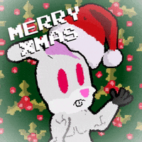 WatitaGames christmas xmas santa bunny GIF