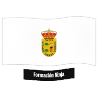 Bandera Sevilla Sticker by Formación Ninja