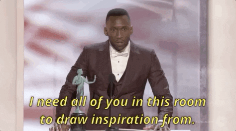 mahershala ali i need all of you in this room to draw inspiration from GIF by SAG Awards