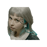 MidoriStars that look giving you the look midoristars gyakkou Sticker