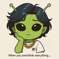 Ponder Think Too Much GIF by Persona