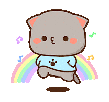 Happy Cat Sticker
