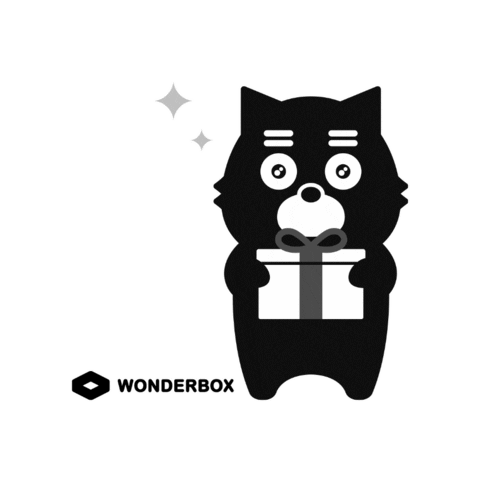 Happy Cat Sticker by wonderlab