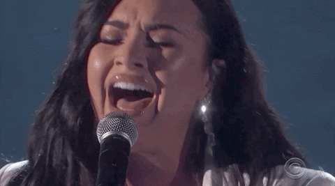 Demi Lovato GIF by Recording Academy / GRAMMYs
