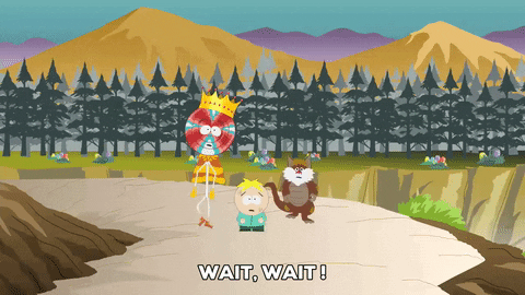 scared butters stotch GIF by South Park 