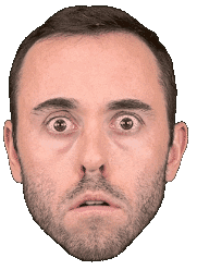Face Wow Sticker