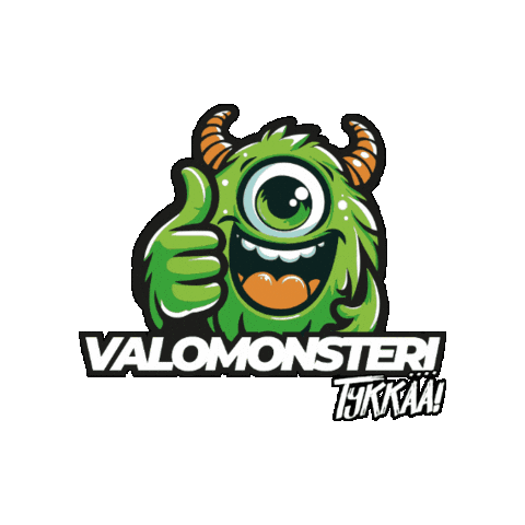 Valomonsteri giphygifmaker valomonsteri logo Sticker
