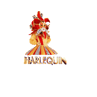 Teamharlequin Sticker by The Masked Singer UK