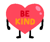 Be Kind Love Sticker by Yeremia Adicipta