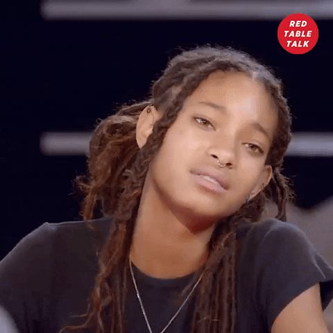 Willow Smith Agree GIF by Red Table Talk