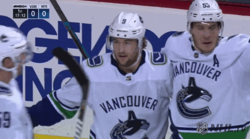 happy ice hockey GIF by NHL