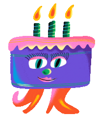 Celebrate Happy Birthday Sticker by jon hanlan