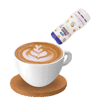 Hot Coffee Sticker by FiberCreme