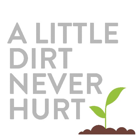 botanicalpaperworks gardening growing dirt planting Sticker