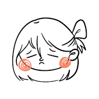Sad Face Sticker by Koleksi Kreasita