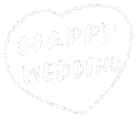 Happy Wedding Sticker