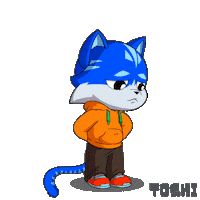 Sad Forgive Me Sticker by Toshithecat