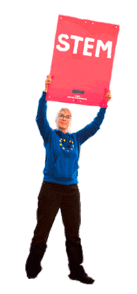 Forsvarsforbehold Sticker by Radikale Venstre