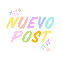 Rainbow New Post Sticker