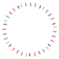 Pastel Glow Sticker