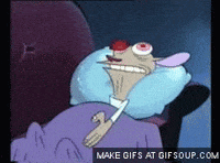 Ren And Stimpy Eyes GIF