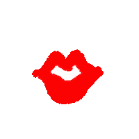 Mouth Kiss Sticker