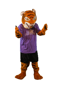 Ouachita go mascot university tiger Sticker