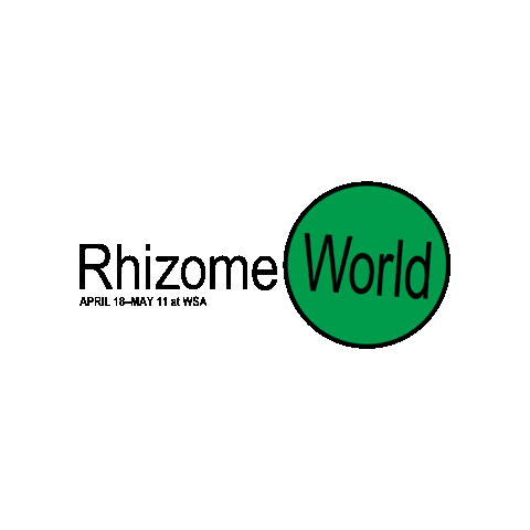 Rhizome Sticker by Digital Counsel