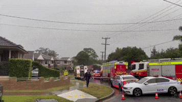 Townhouse Collapses After Explosion in Western Sydney