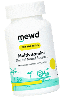 MewdVitamins nutrition teen vitamins teens Sticker