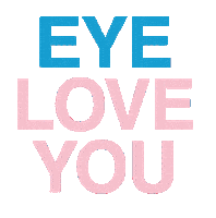 Eye Love Sticker by Stichting Melanoom