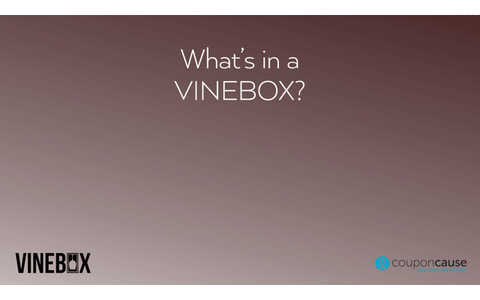 faq vinebox GIF by Coupon Cause