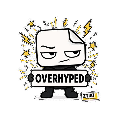 Hype Buzz Sticker by ZTIKIX