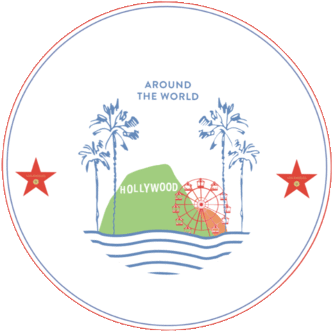 los angeles hollywood Sticker by revolve