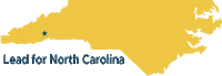 LeadforNC north carolina nc lfa enc Sticker