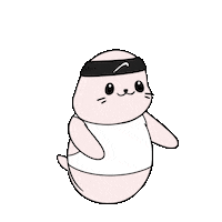 Happy Dance Sticker by Sappy Seals Community
