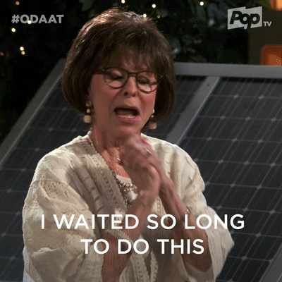 Pop Tv Waiting GIF by One Day At A Time