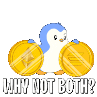 Crypto Penguin Sticker by Pudgy Penguins