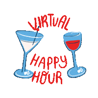 Happy Hour Cheers Sticker by HeartHero AED